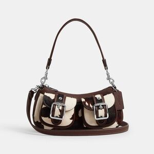 NWT Coach Ashton Bag With Cow Print CCC83 in Cow Multi